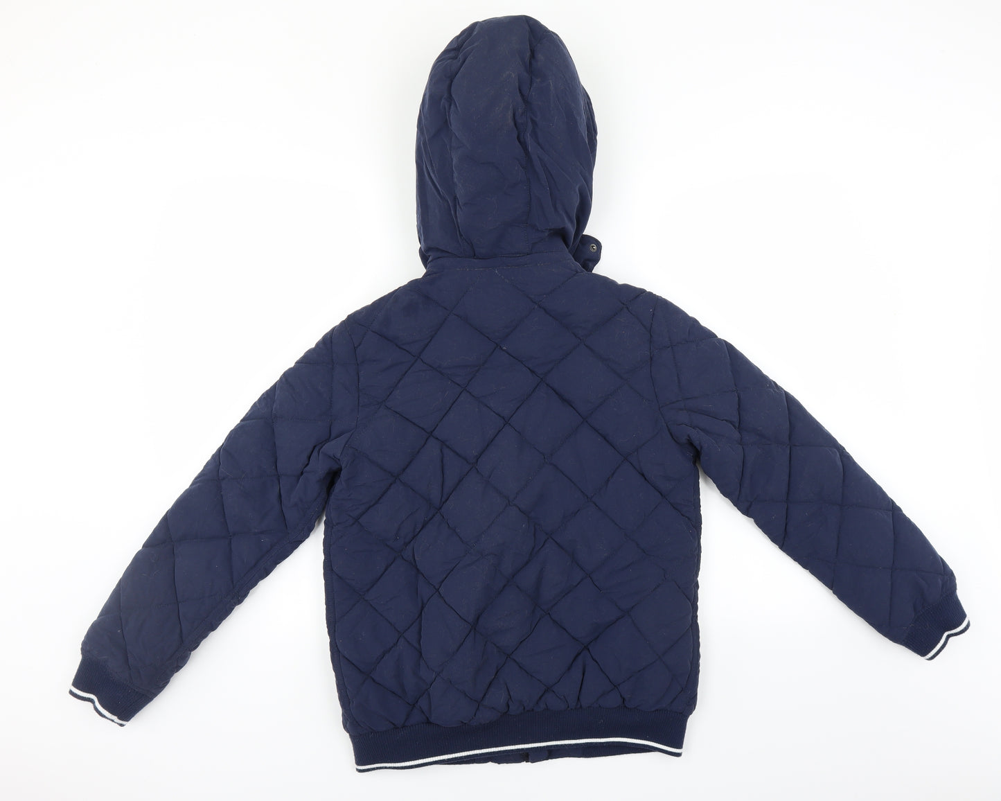 McGregor Boys Blue   Quilted Coat Size 14 Years