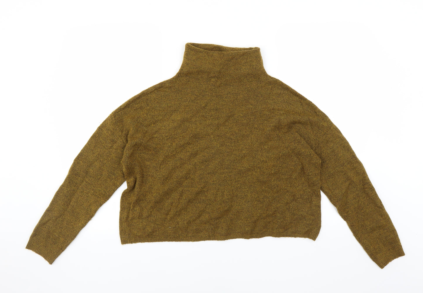 New Look Womens Brown   Pullover Jumper Size M  - CROPPED