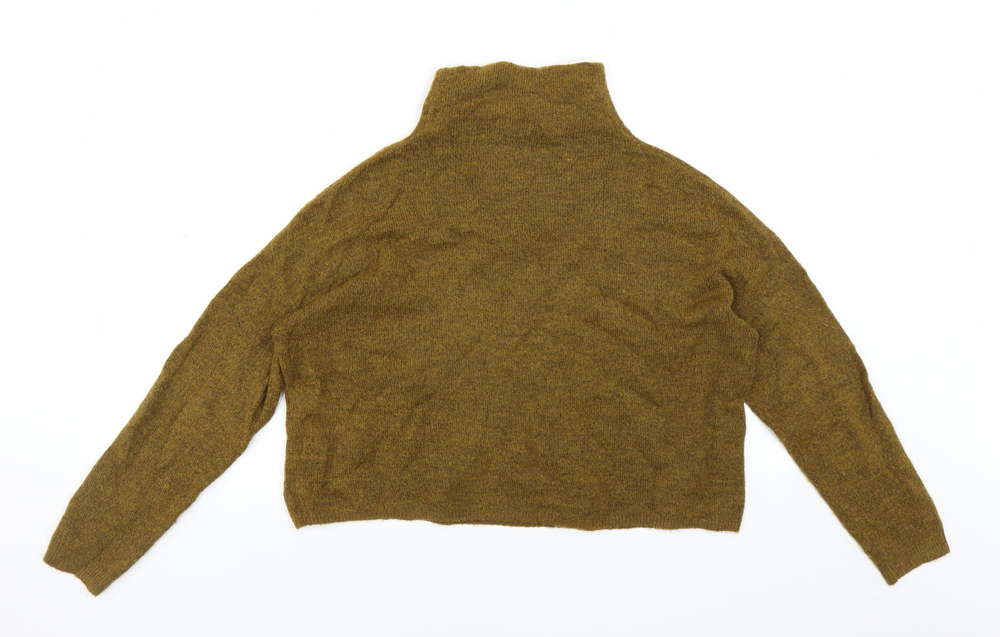 New Look Womens Brown   Pullover Jumper Size M  - CROPPED