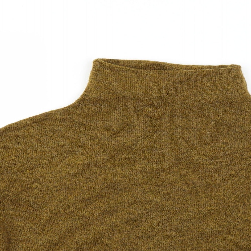 New Look Womens Brown   Pullover Jumper Size M  - CROPPED