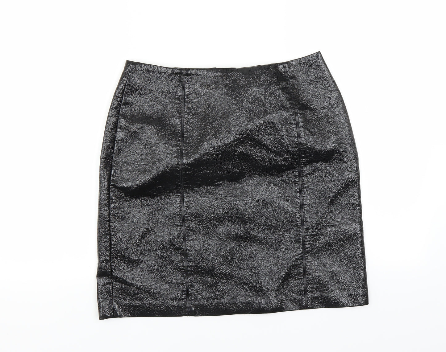 H&M Womens Black   Mini Skirt Size 12