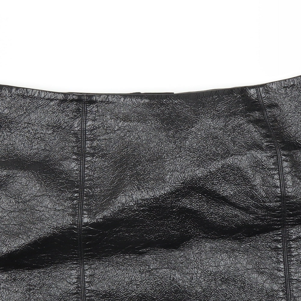 H&M Womens Black   Mini Skirt Size 12