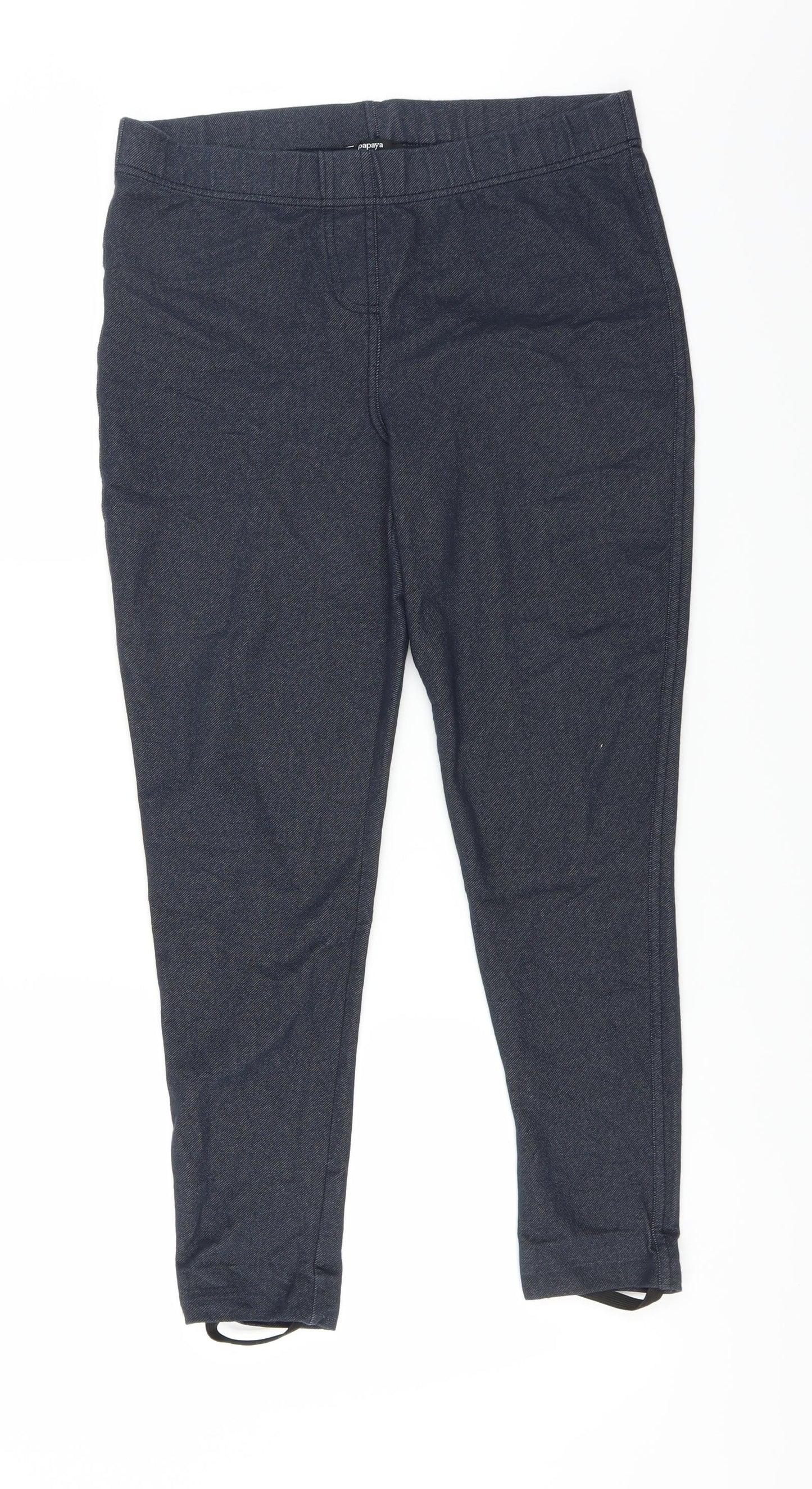 Matalan Womens Blue   Jegging Leggings Size 14 L28 in