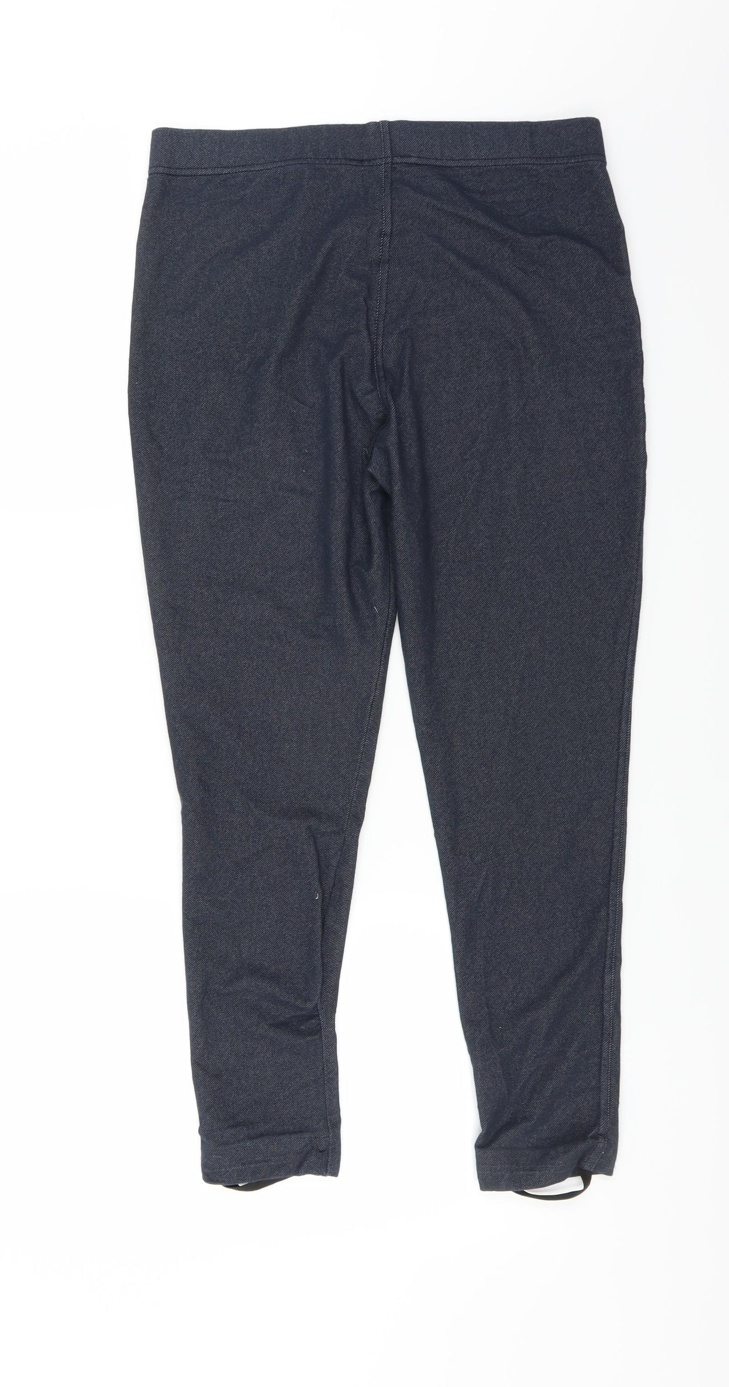 Matalan Womens Blue   Jegging Leggings Size 14 L28 in