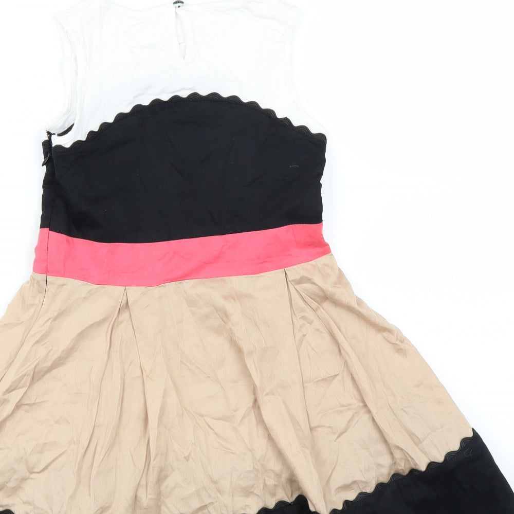 Debenhams Girls Black   Ball Gown  Size 9 Years