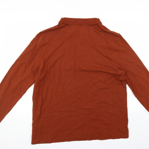 Marks and Spencer Mens Brown    Polo Size 2XL