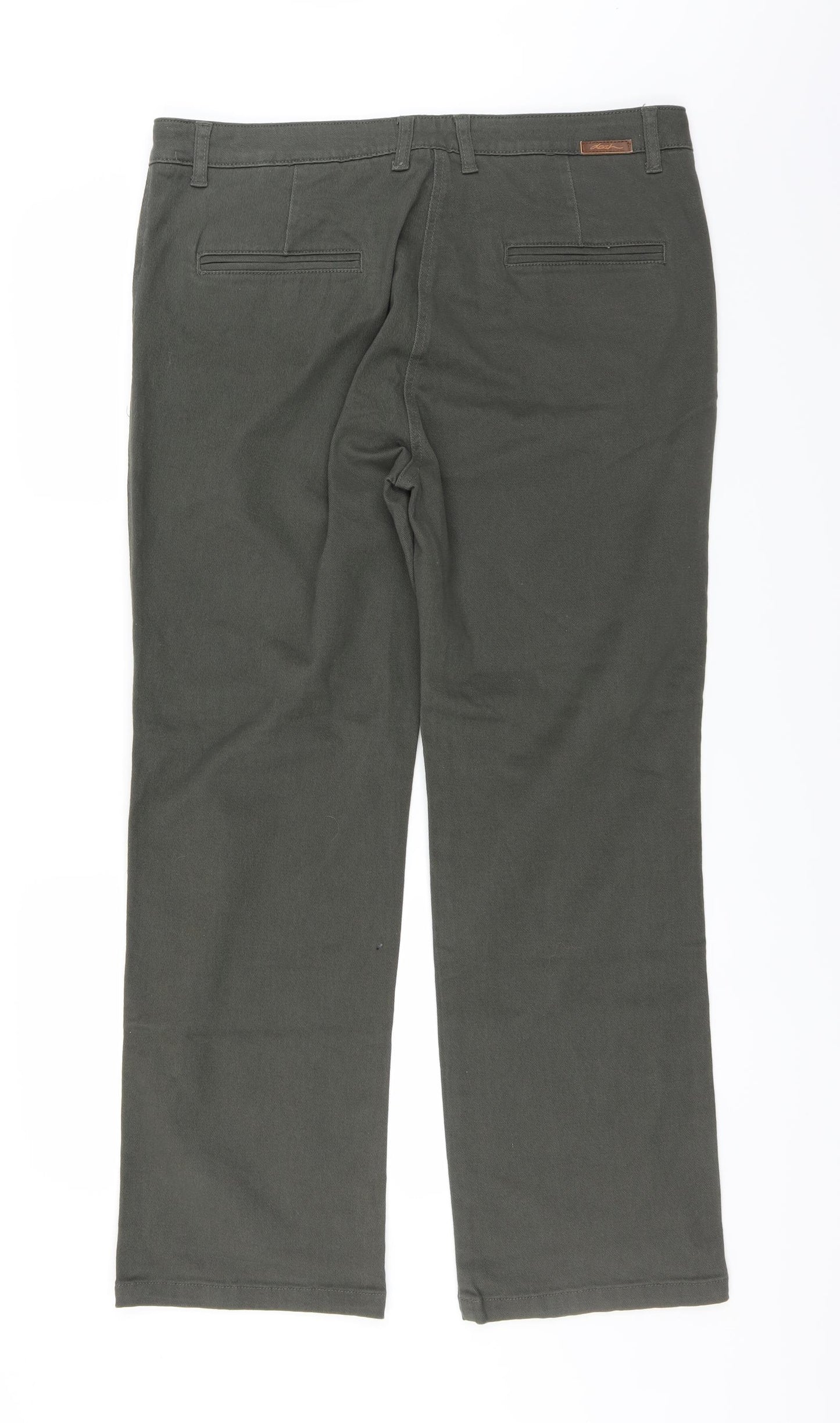 DASH Womens Green   Straight Jeans Size 18 L29 in