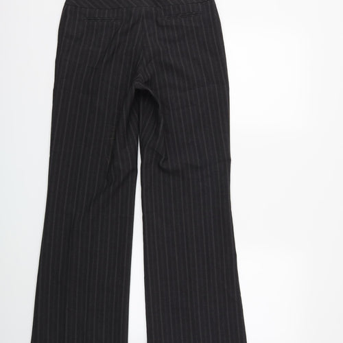 Autonomy Womens Grey Striped  Trousers  Size 6 L29 in