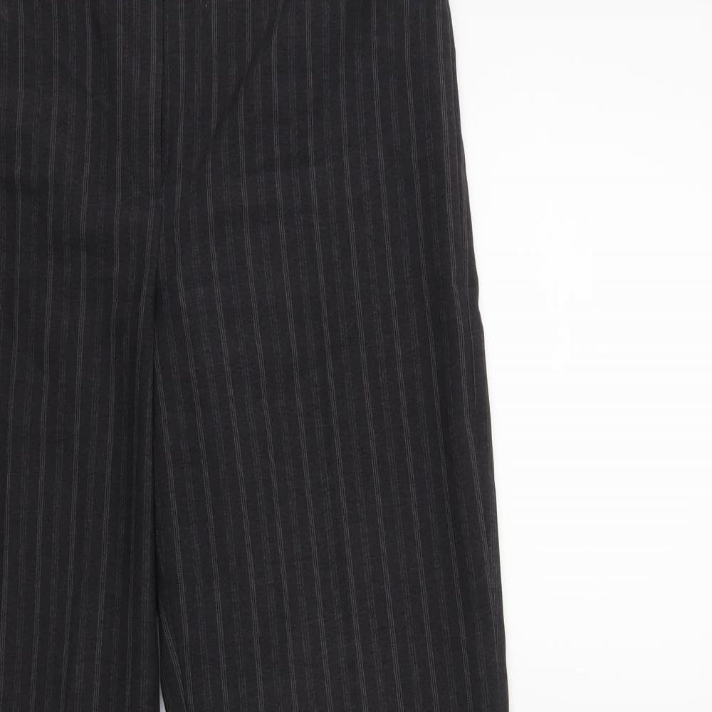 Autonomy Womens Grey Striped  Trousers  Size 6 L29 in