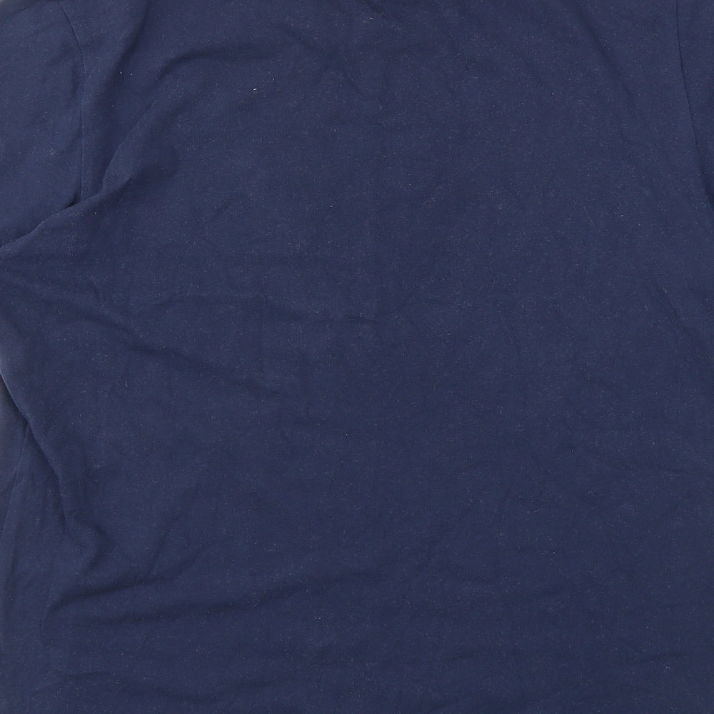 adidas Mens Blue    T-Shirt Size L