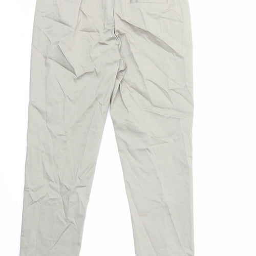 Marks and Spencer Womens Beige   Trousers  Size 12 L26 in