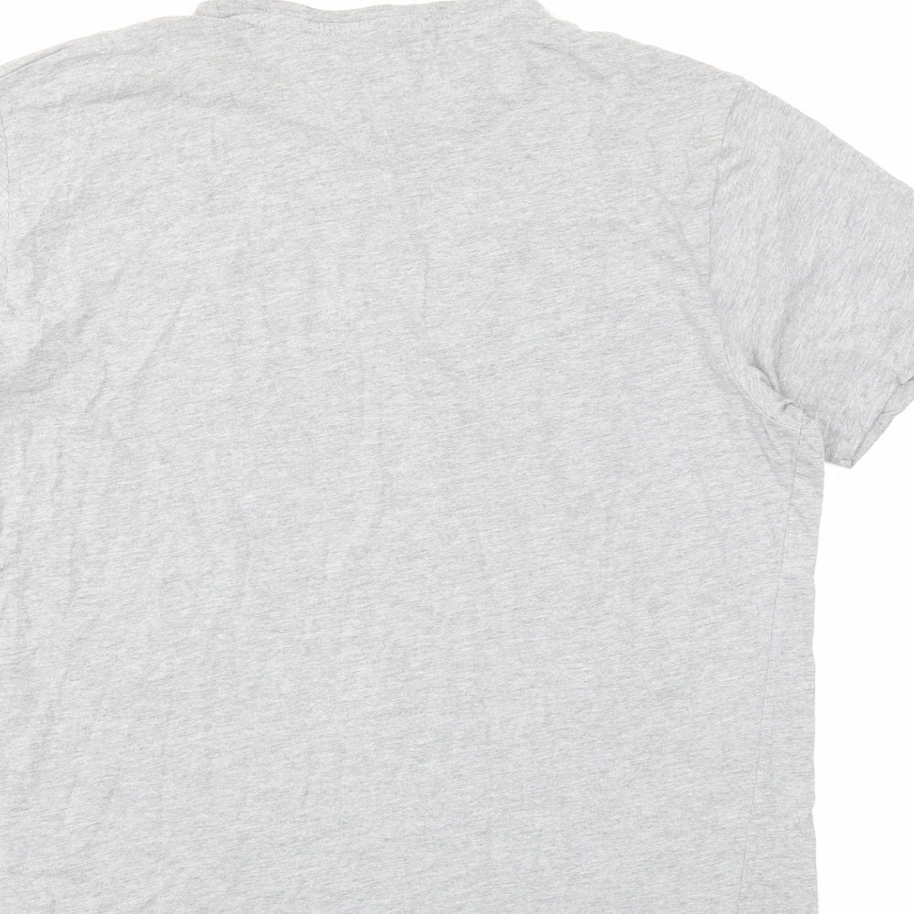 Primark Mens Grey    T-Shirt Size L