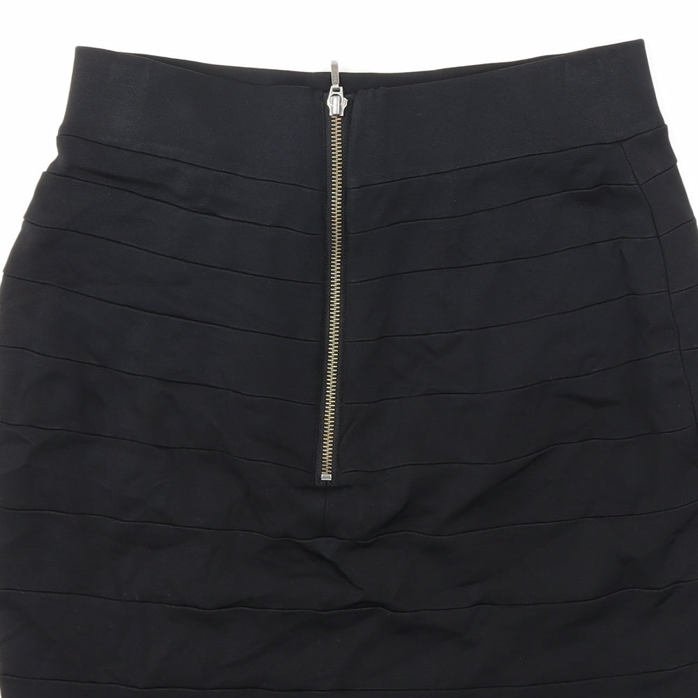 Forever New Womens Black   Mini Skirt Size 10