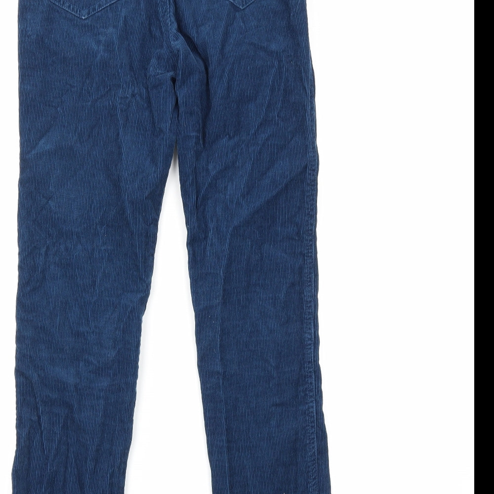 John Lewis Boys Blue  Corduroy  Trousers Size 11 Years