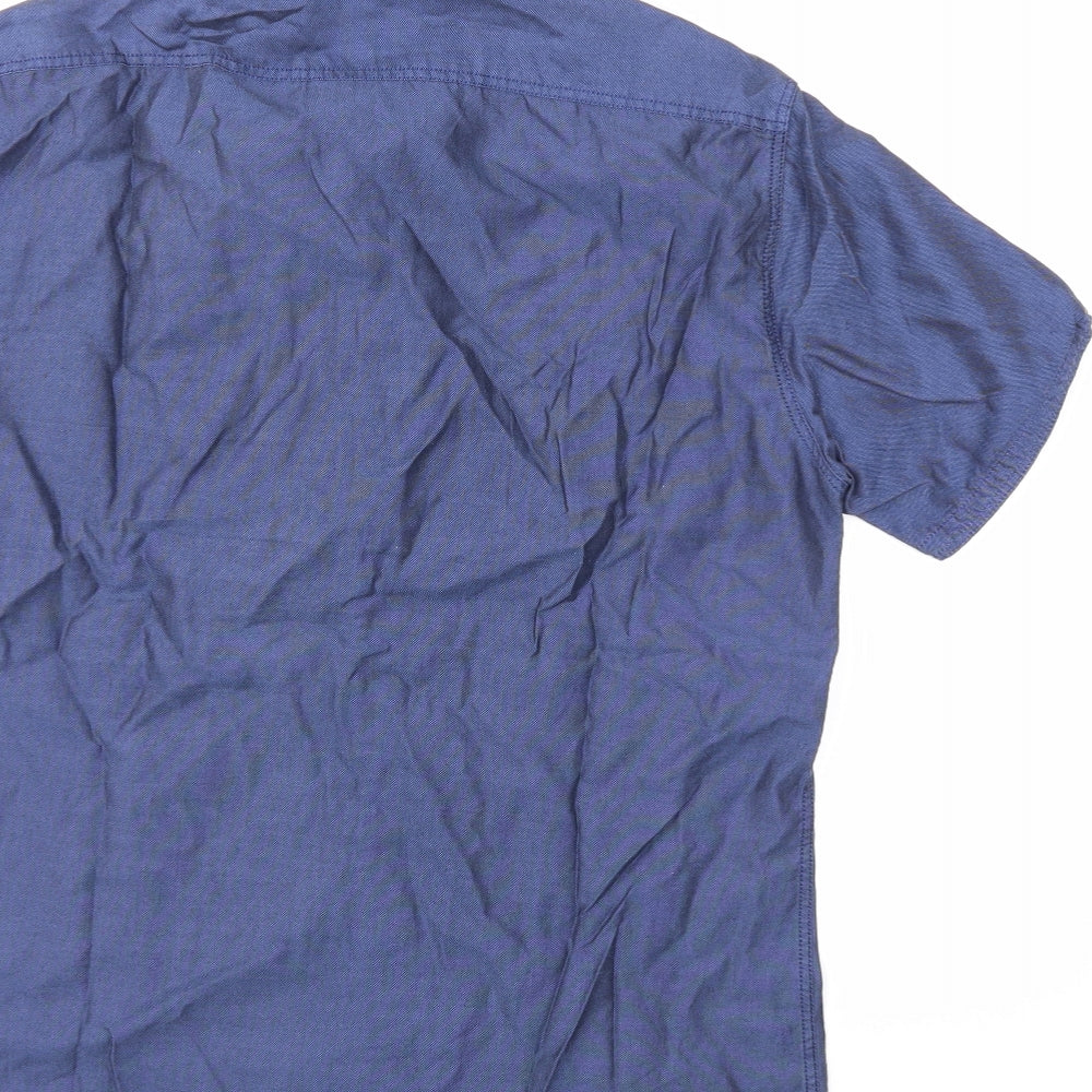 NEXT Mens Blue    Button-Up Size M