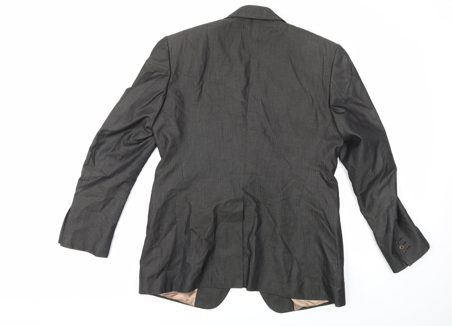 Emanuel Ungaro Mens Grey   Jacket Suit Jacket Size 40