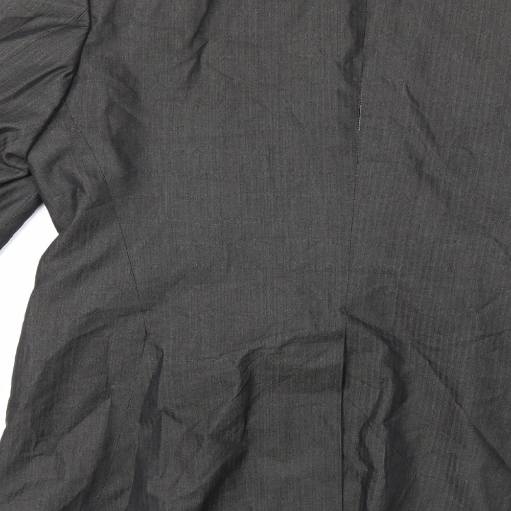 Emanuel Ungaro Mens Grey   Jacket Suit Jacket Size 40