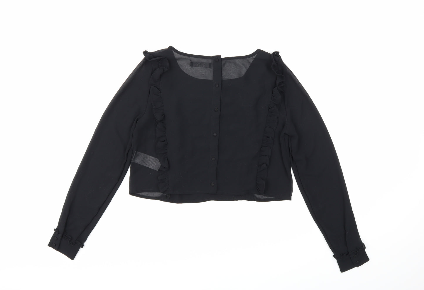 VILA Womens Black   Basic Blouse Size 8