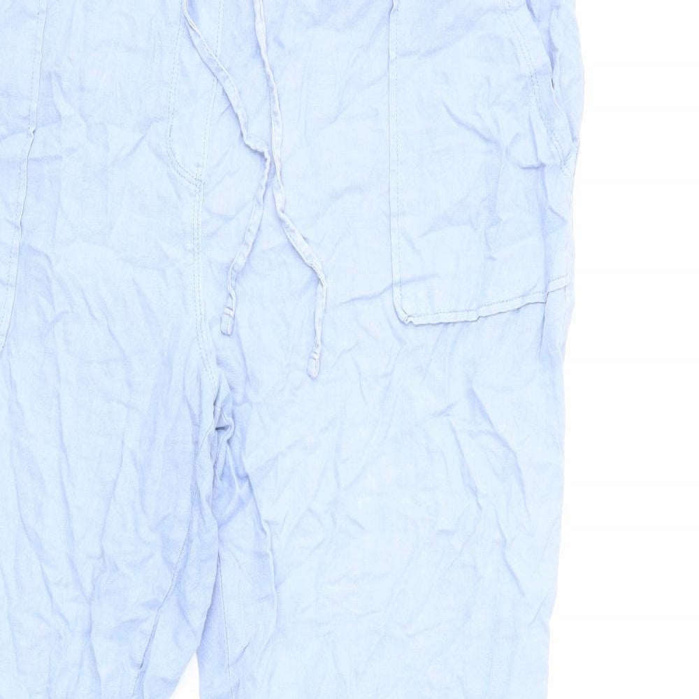 Marks and Spencer Womens Blue   Trousers  Size 16 L27 in