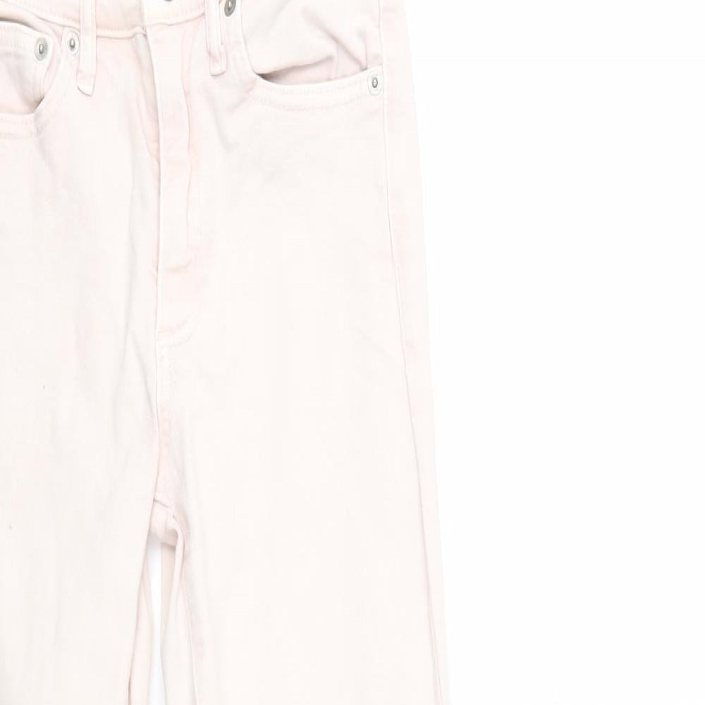 Gap Womens Pink  Denim Skinny Jeans Size 26 in L28 in