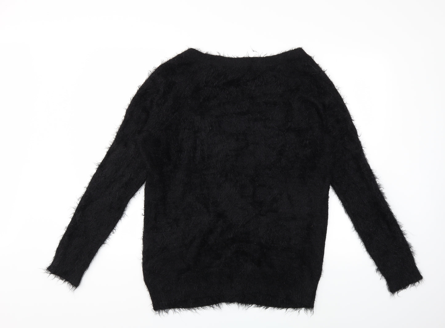 Mink Pink Womens Black  Knit Cardigan Jumper Size M