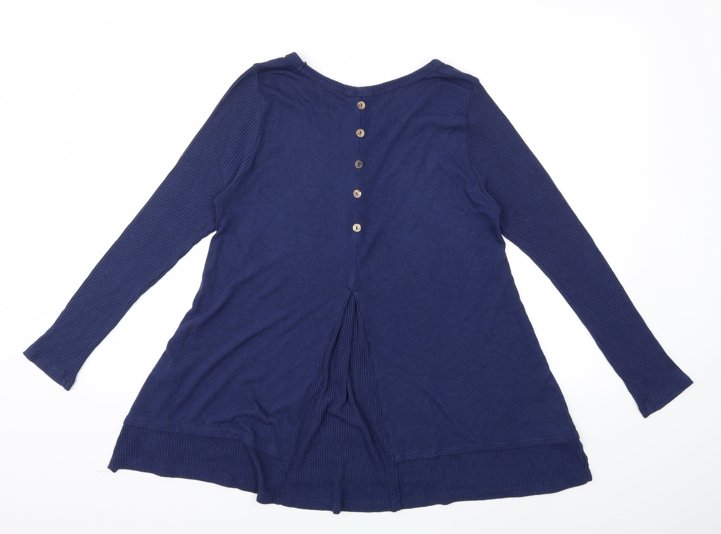 COIN 1804 Womens Blue   Pullover Jumper Size M
