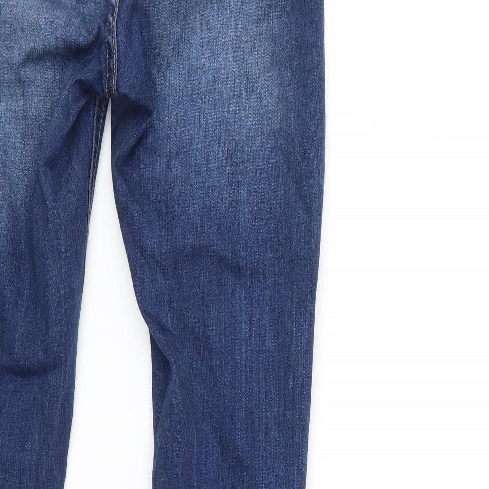 Preworn Womens Blue  Denim Skinny Jeans Size 26 in L30 in