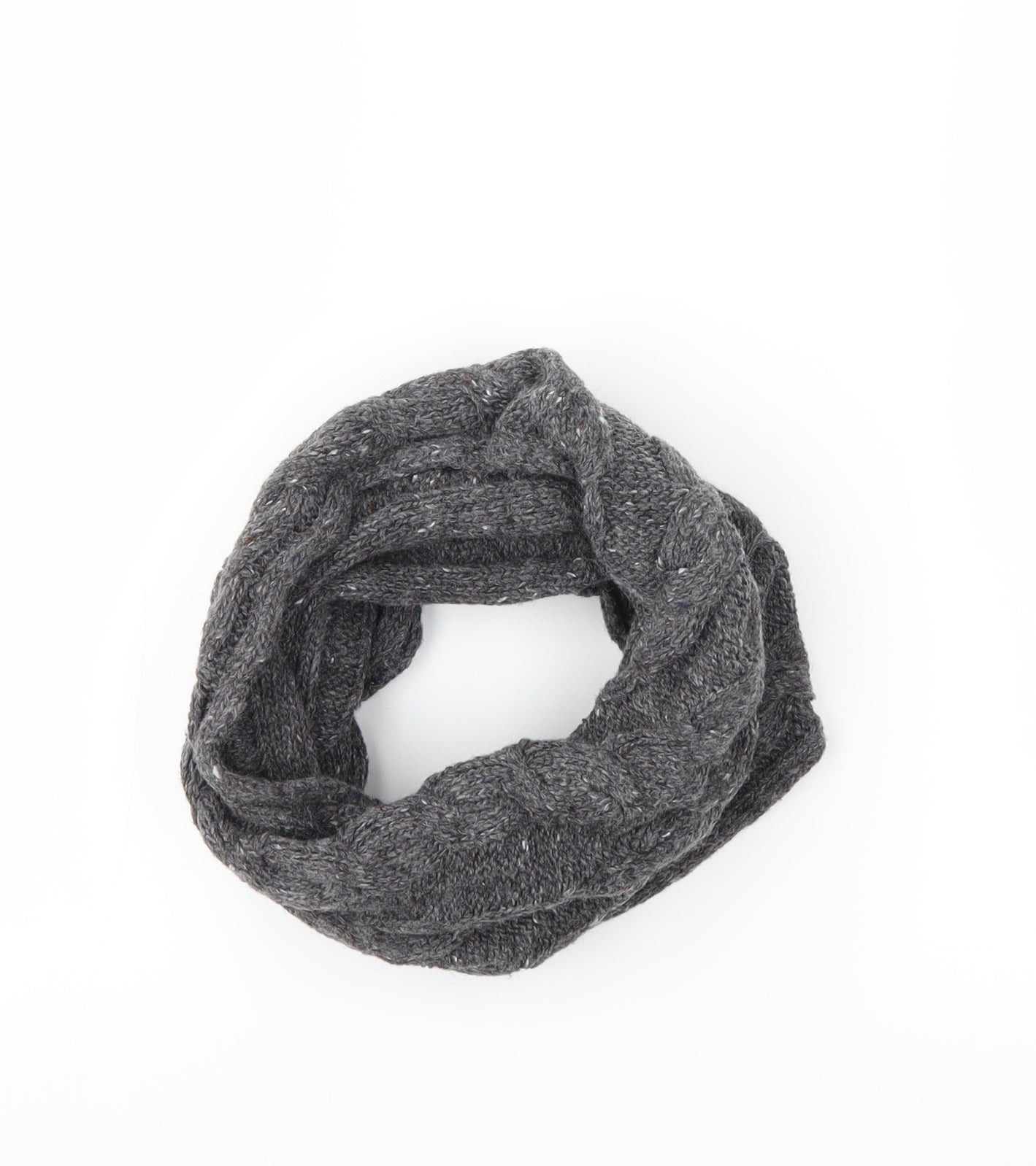 Preworn Womens Grey    Scarf   - snood