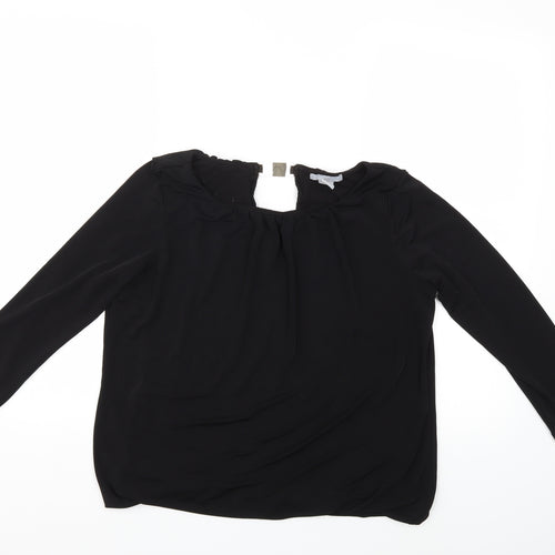 H&M Womens Black   Basic Blouse Size M