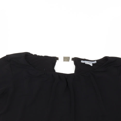 H&M Womens Black   Basic Blouse Size M