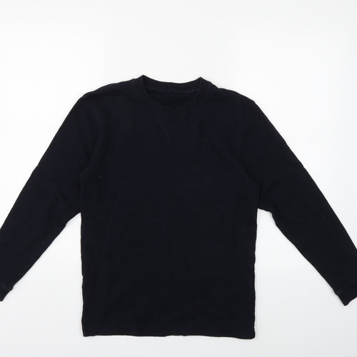 Marks and Spencer Boys Blue   Pullover Sweatshirt Size 11-12 Years  - SCHOOL
