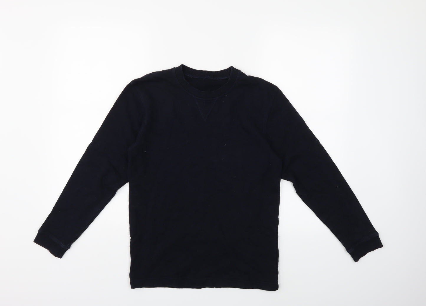 Marks and Spencer Boys Blue   Pullover Sweatshirt Size 11-12 Years  - SCHOOL