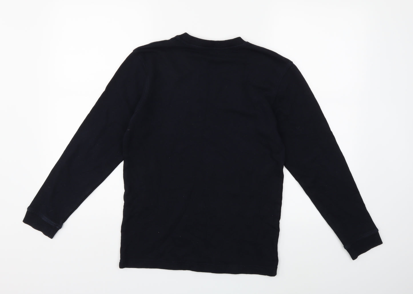 Marks and Spencer Boys Blue   Pullover Sweatshirt Size 11-12 Years  - SCHOOL