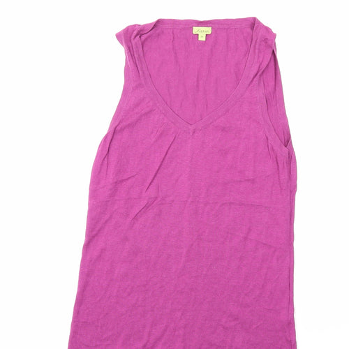 KIERAN Womens Pink  Knit Basic Tank Size M