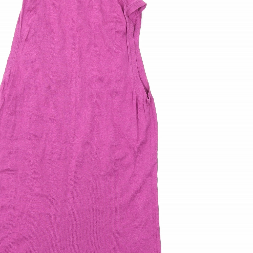 KIERAN Womens Pink  Knit Basic Tank Size M