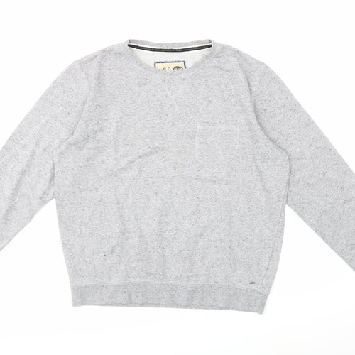 Preworn Mens Grey   Pullover Sweatshirt Size M