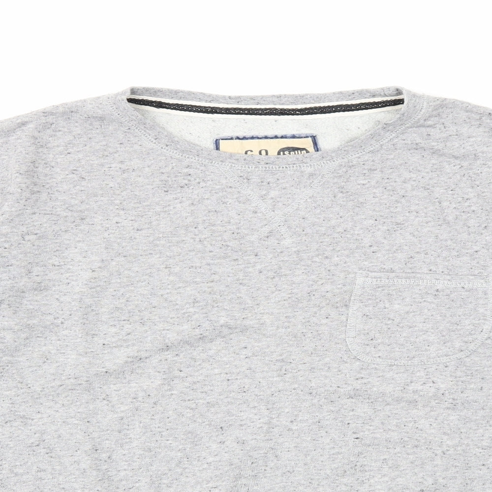 Preworn Mens Grey   Pullover Sweatshirt Size M
