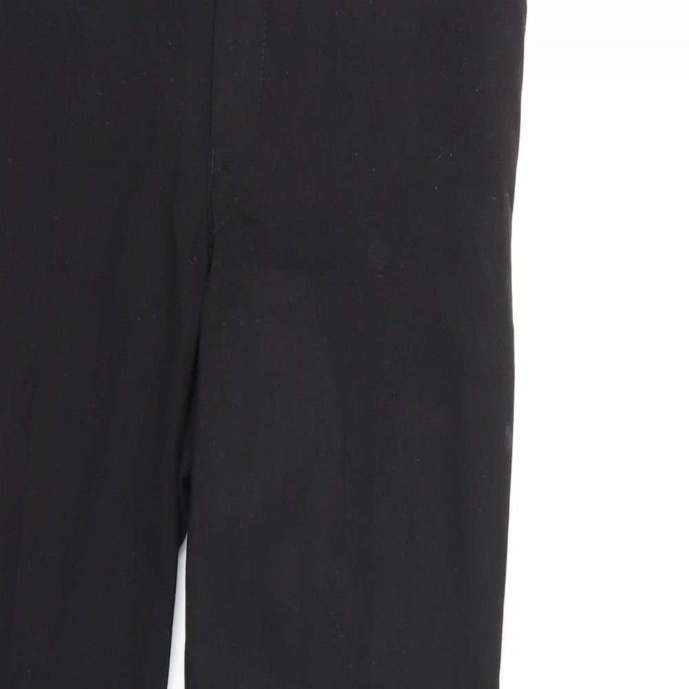 Marks and Spencer Boys Black    Trousers Size 13 Years - SCHOOL