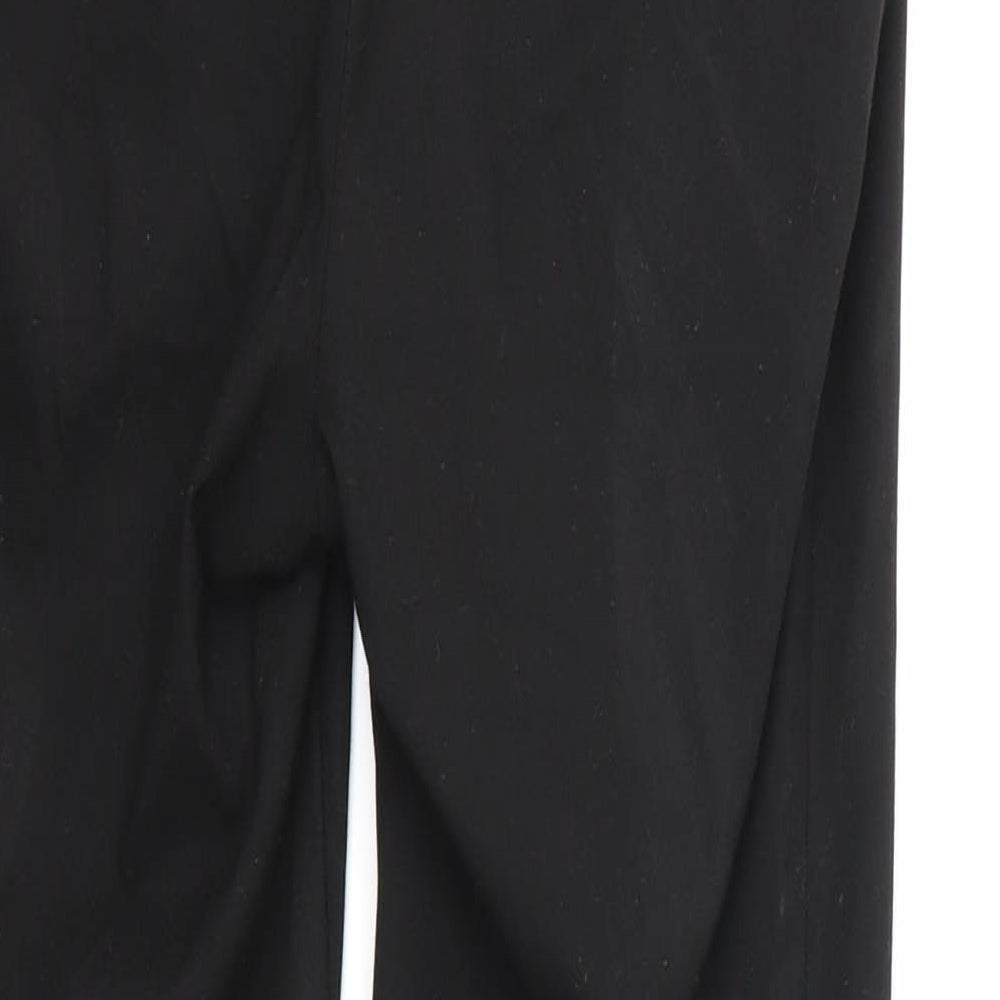 Marks and Spencer Boys Black    Trousers Size 13 Years - SCHOOL