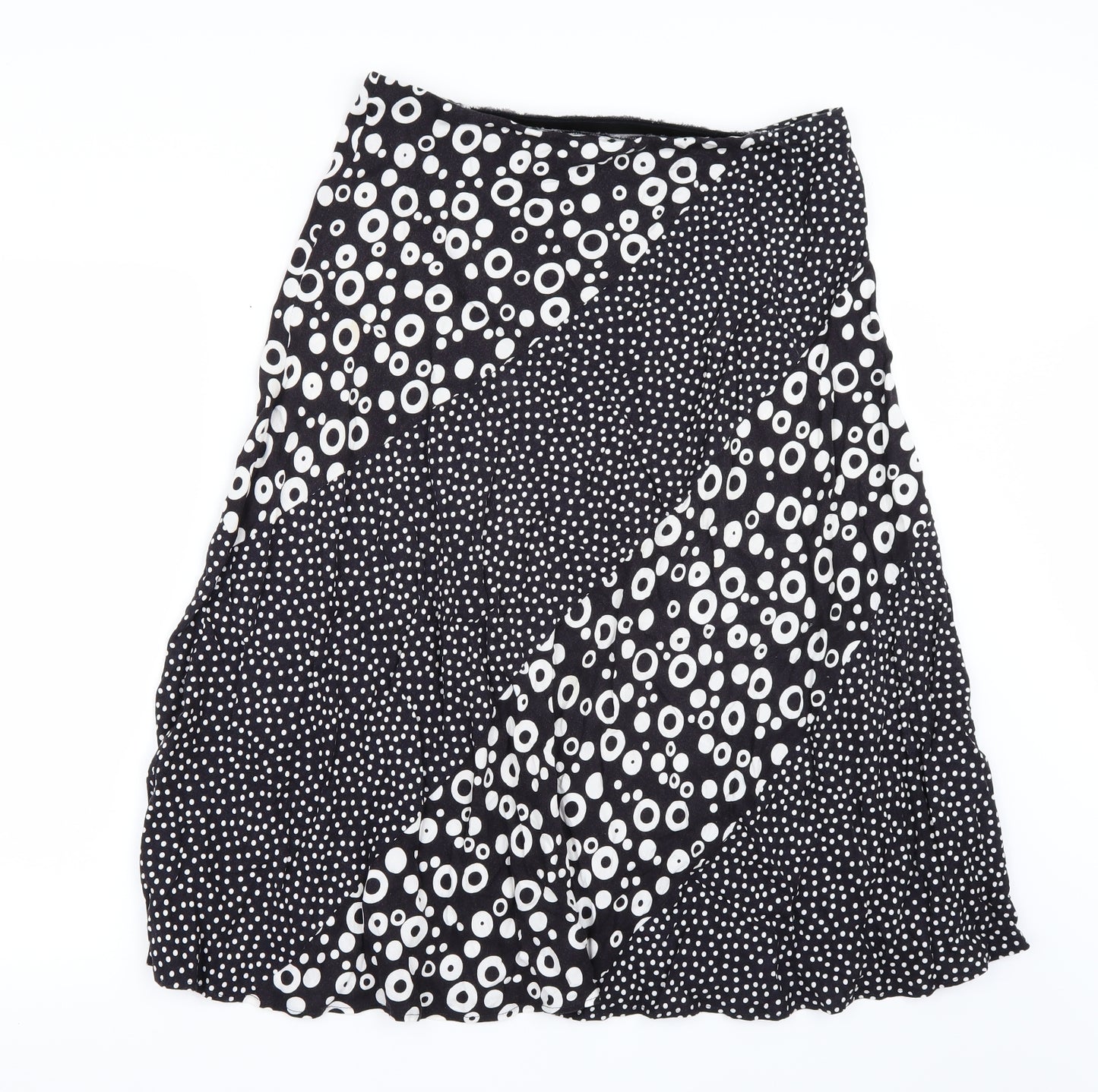 Marks and Spencer Womens Black   A-Line Skirt Size 14