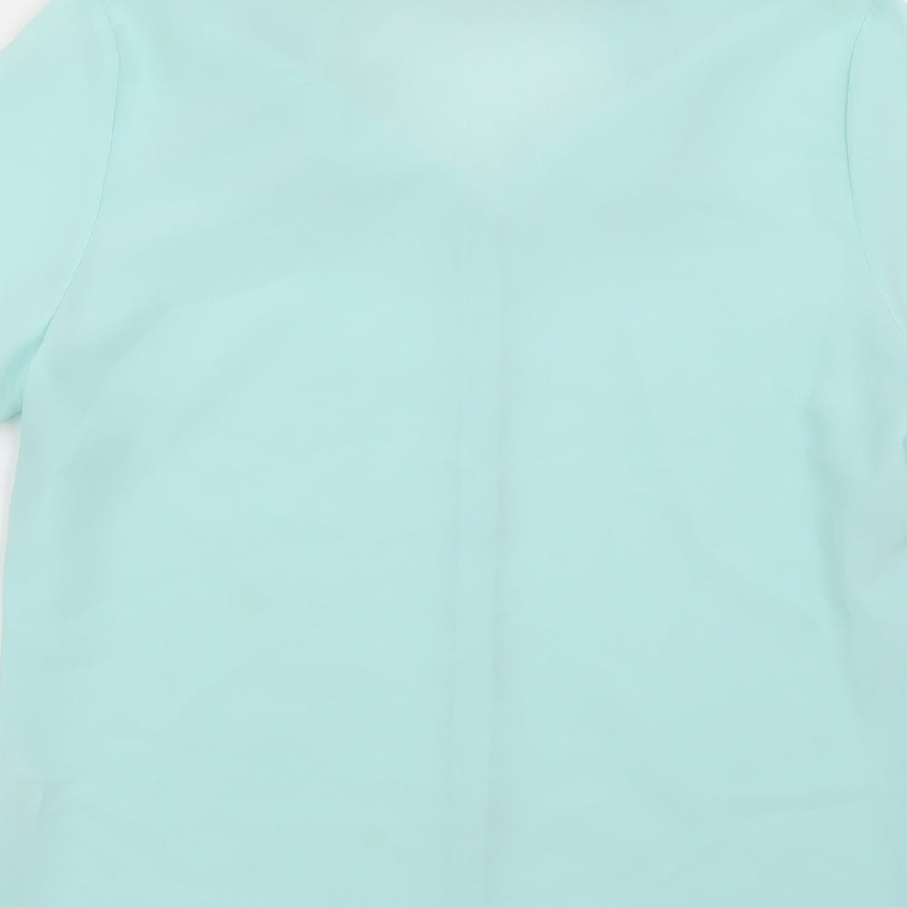 BHS Womens Blue   Basic Button-Up Size 14