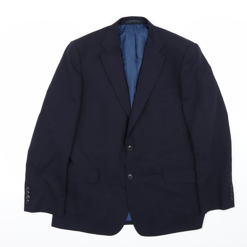 Marks and Spencer Mens Blue   Jacket Suit Jacket Size 42