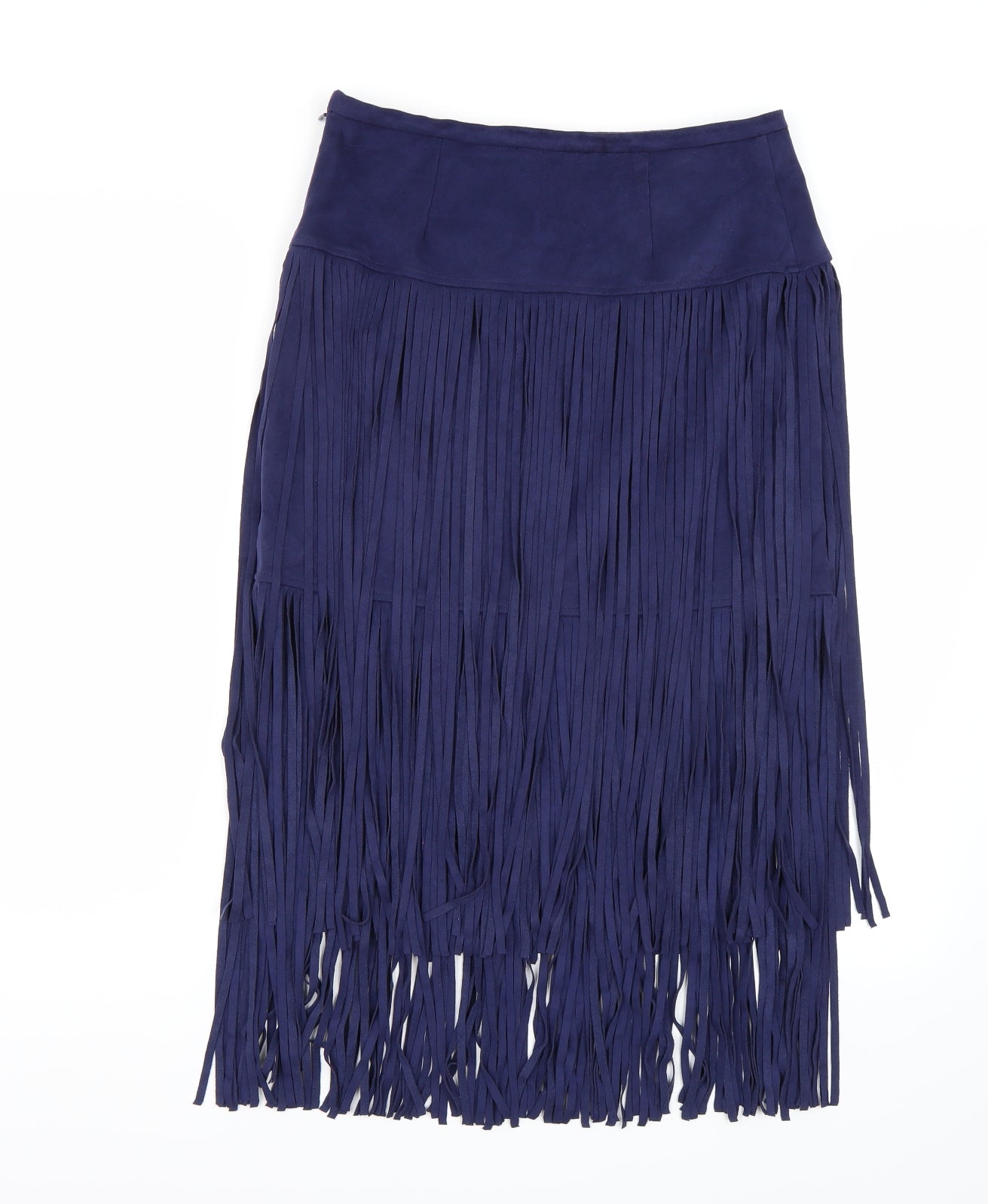 Preworn Womens Blue   A-Line Skirt Size 10