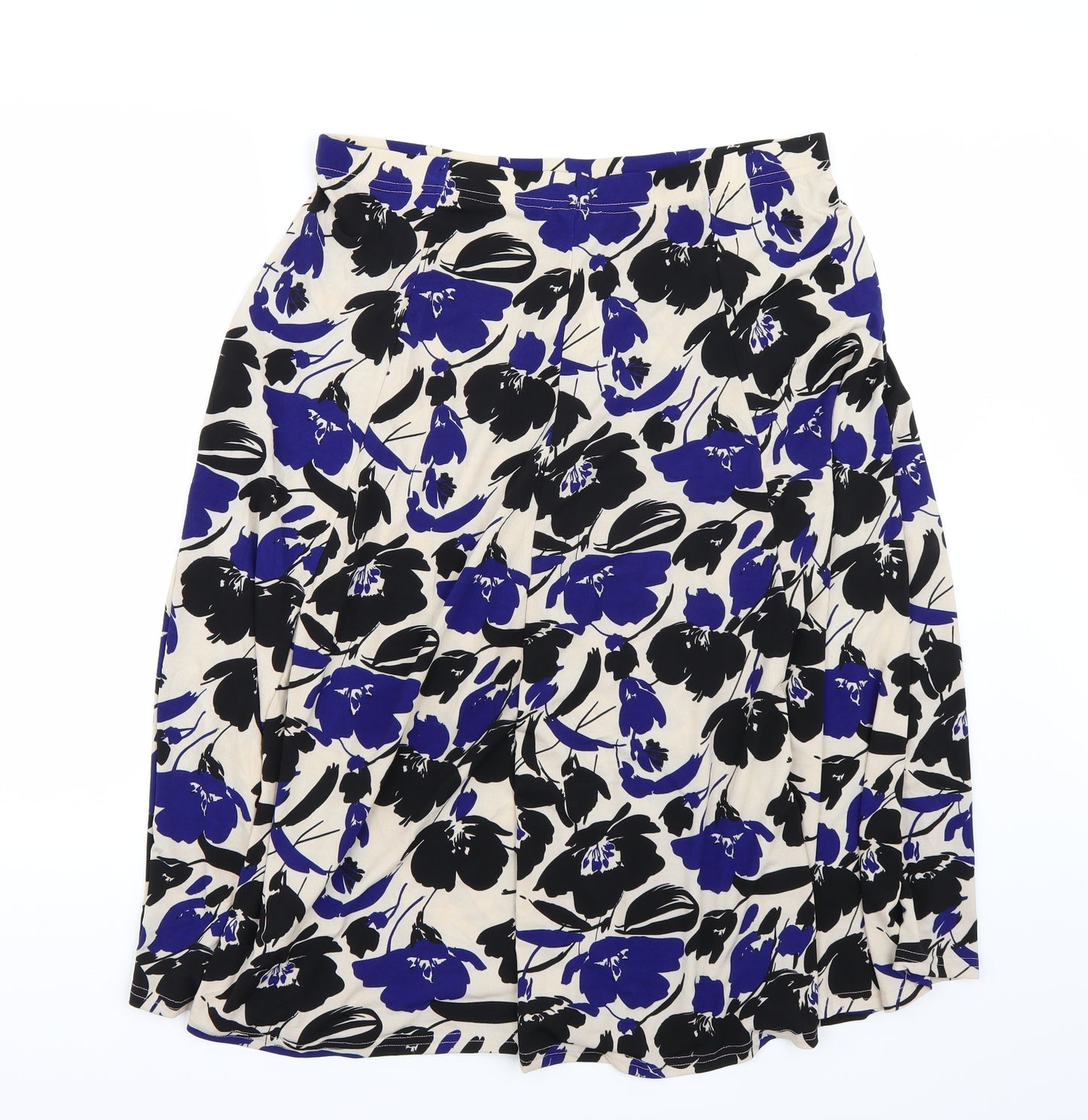 Papaya Womens Beige Floral  A-Line Skirt Size 18
