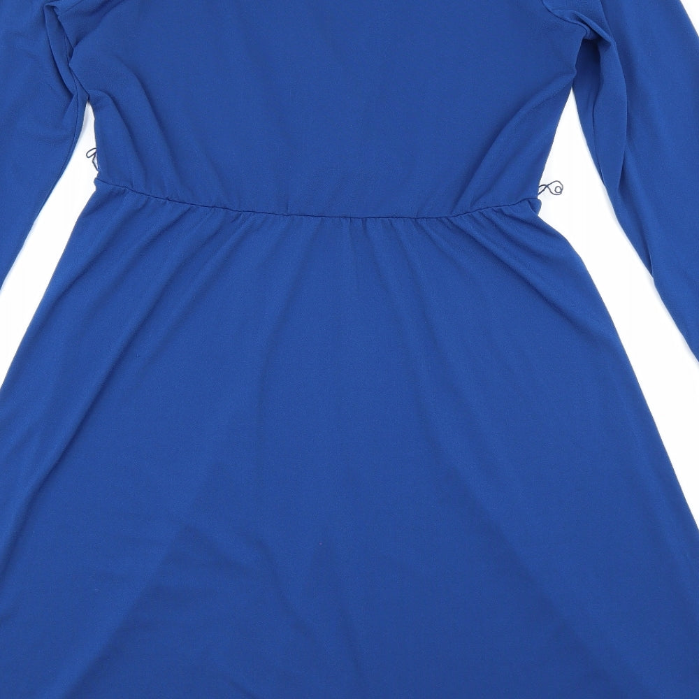 H&M Womens Blue   A-Line  Size L