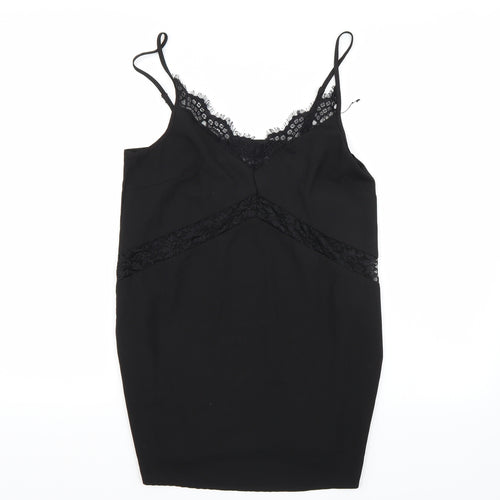 Missguided Womens Black   Basic Tank Size 8