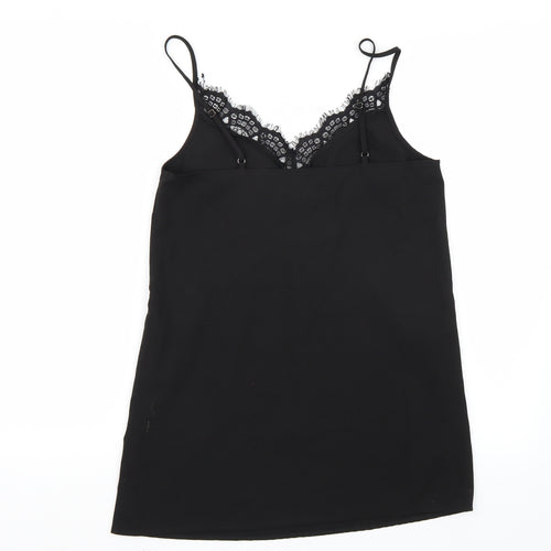 Missguided Womens Black   Basic Tank Size 8