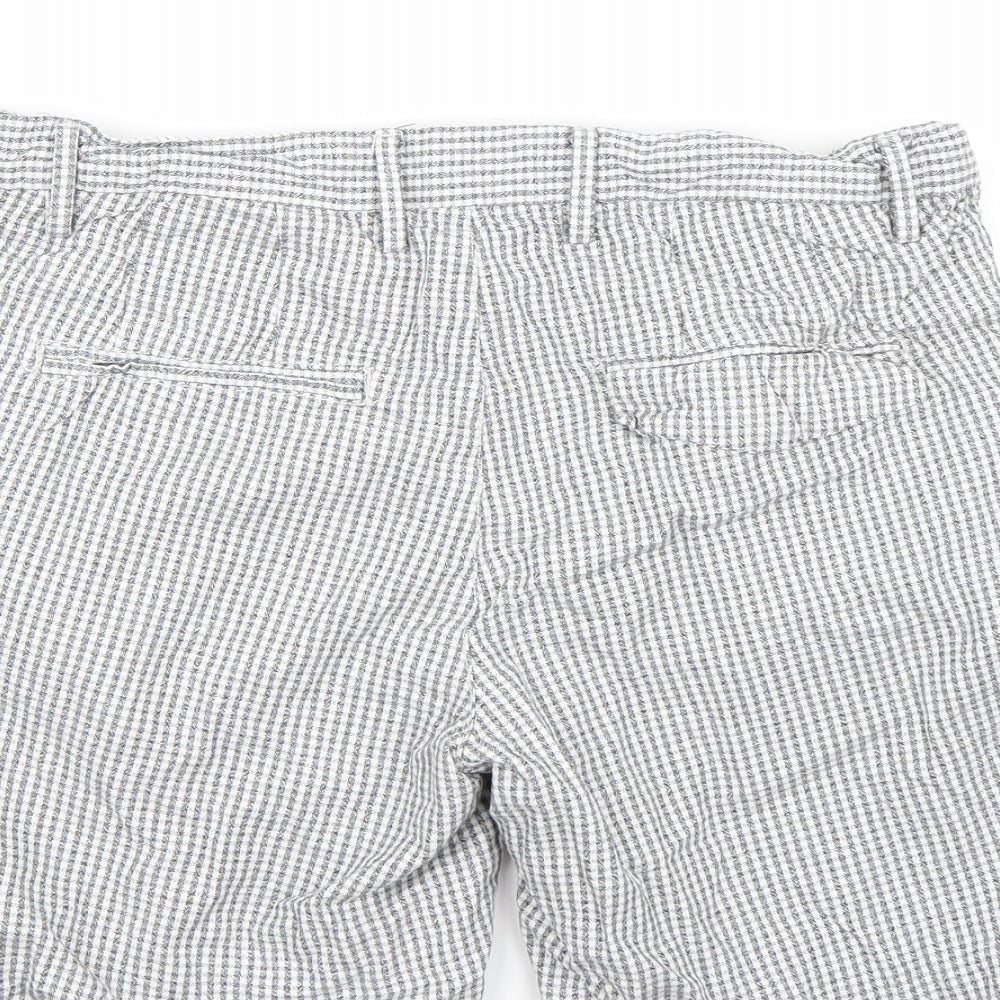 Riverisland Womens White   Bermuda Shorts Size 30