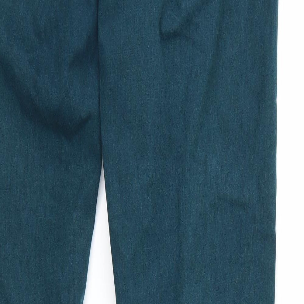 Oasis Womens Green   Skinny Jeans Size 14 L32 in