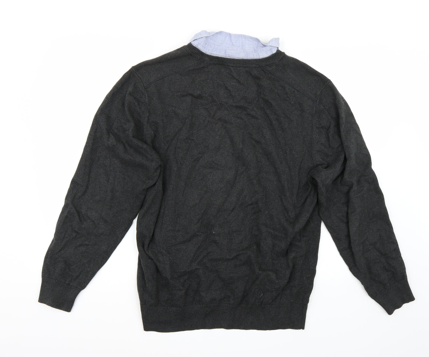 Kensington Mens Grey   Pullover Jumper Size 2XL